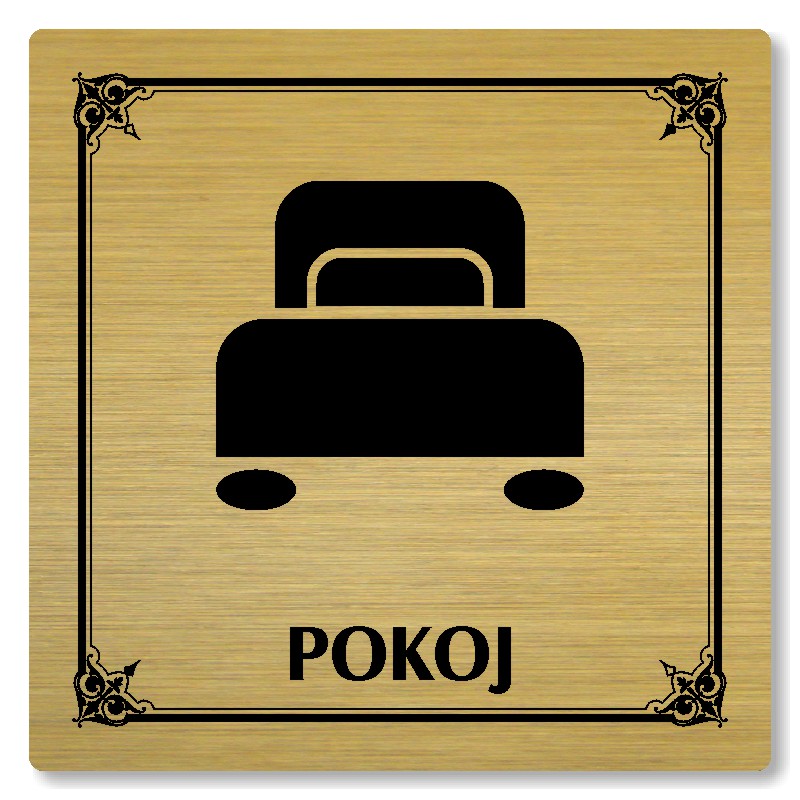 Pokoj, 100x100mm, zlatá, Nebraska
